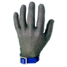 Gant en cotte de maille sangle bleue ambidextre Taille L - 9/9,5 (20cm)