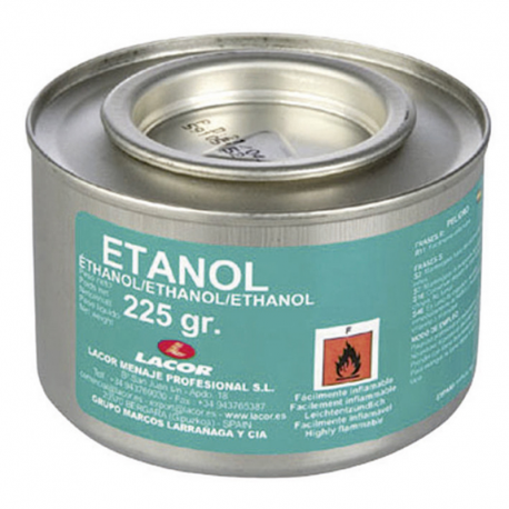 Gel de chauffe éthanol - boîte de 225 g