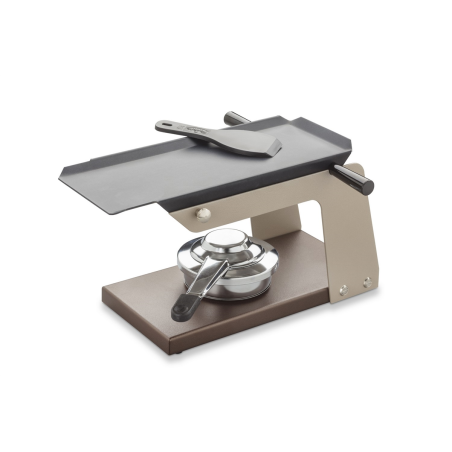 Appareil à raclette / fondeuse RACLY sans fil avec brûleur - 1 à 2 pers.