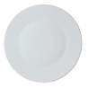 Assiette à pizza Ronda en verre opale de 330 mm