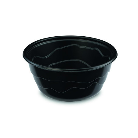 Bol à soupe réutilisable BOWLIPACK WAVE 750ml noir