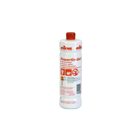 Détartrant WC puissant POWERFIX-GEL - Flacon de 1L