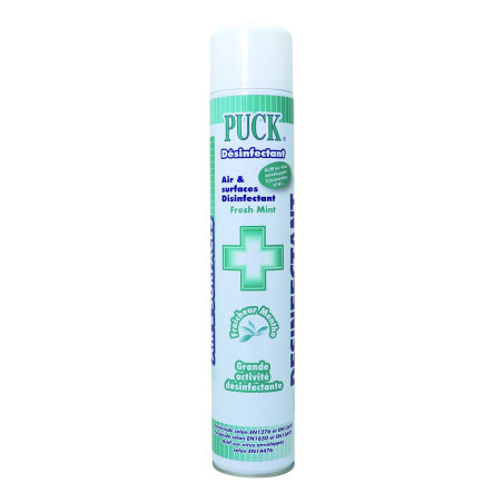 Désinfectant des surfaces et purificateur d'air PUCK - Aérosol 750ml