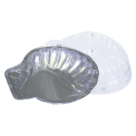Coquille saint-jacques alu 13cl 12,6x12,3x2 cm