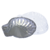Coquille saint-jacques alu 13cl 12,6x12,3x2 cm