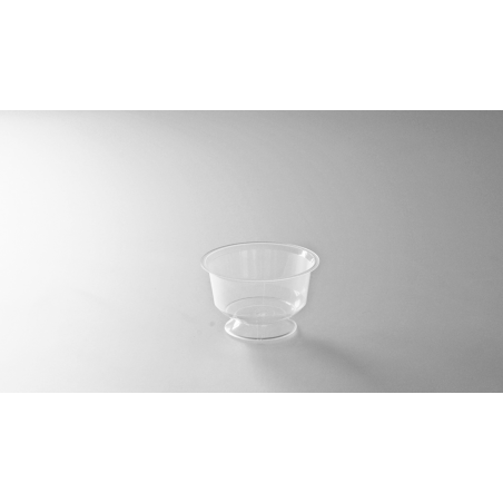 Coupe à dessert 155ml Ø9,5x5,7 cm PP cristal - 25 par sachet