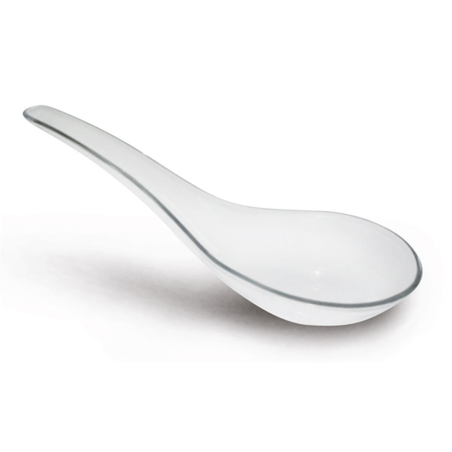 Cuillère chinoise Mise en bouche cristal L 12 cm - 50 par sachet