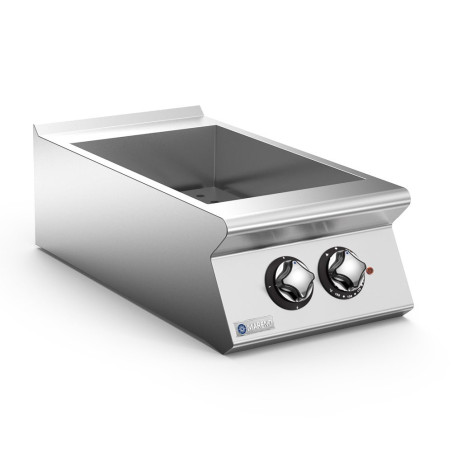 Bain-marie électrique à poser sur soubassement Mareno L.400 x l.730 x H.250 mm