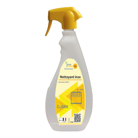 Nettoyant inox - Pulvérisateur 750 ml