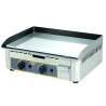 Plancha gaz - 6,4 kW - surface de cuisson 600x400 mm  - 600x475x230mm