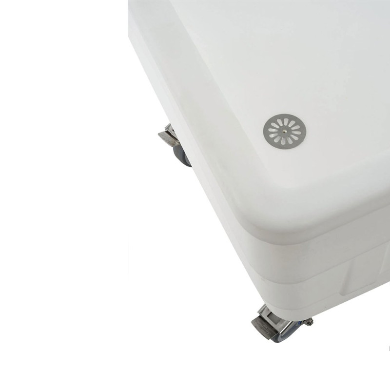 Bac double paroi - 310 kg de charge max - Charge jusqu'à 310 kg - 800x1200x805 mm