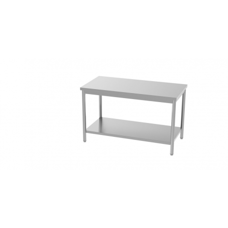 Table centrale avec étagère 1000 x 700 x 850/900 mm