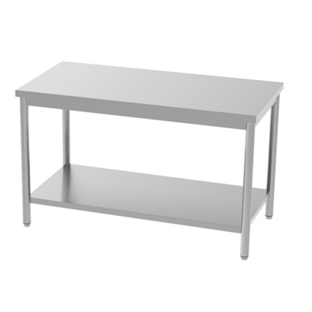 Table centrale avec étagère 1400 x 700 x 850/900 mm