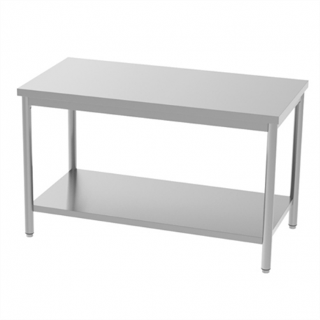Table centrale avec étagère 1600 x 700 x 850/900 mm