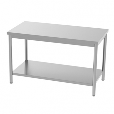 Table centrale avec étagère 1800 x 700 x 850/900 mm