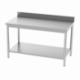 Table adossée avec étagère 1600 x 700 x 850/900 mm