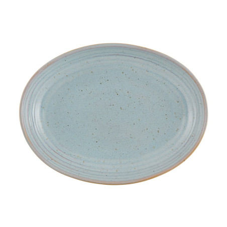 Assiette oblong - Grès Ø 27x20x4,5 cm - Gemstone Moonstone