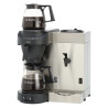 Machine à café avec tirage d'eau chaude  - 2 verseuses 1,8 L - 3,35 kW - 230V mono  - 420x380x460 mm