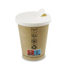 Couvercle pour gobelet 35/43 cl - Carton - 50 pièces
