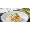 Assiette plate  23,5cm Stairo en opale blanc