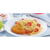 Assiette plate  23,5cm Stairo en opale blanc