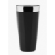 Shaker inox Boston plastifié noir 70cl + verre 41cl