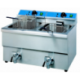 Friteuse à poser avec robinet cuve 2 x 11 litres 620 x 530 x 375 mm