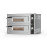 Four à pizza électrique Entrymax 2 chambres - 8 pizzas - 11,2 kW