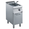 Friteuse électrique 15 litres résistances externes 10KW 400 x 700 x 850 mm