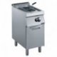 Friteuse gaz 15 litres résistances externes 14KW 400 x 700 x 850 mm
