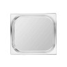 Bac gastronorme plein inox 18/10 - ép 8/10ème - GN 2/3 - hauteur 40 mm - 325x354 mm