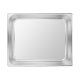 Bac gastronorme plein inox 18/10 - ép 8/10ème - GN 2/1 - hauteur 150 mm - 650x530 mm