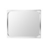 Bac gastronorme plein inox 18/10 - ép 8/10ème - GN 2/1 - hauteur 20 mm - 650x530 mm
