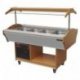 Buffet froid 0°C / + 10° C pour 4 bacs GN 1/1 507 W