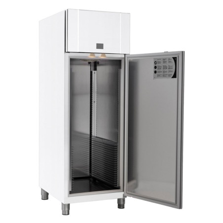 Armoire froide 460L négative - Froid ventilé -30° à -5°C - 1 porte pleine - 418W - Blanche - 230V mono - 600x855x2125  mm