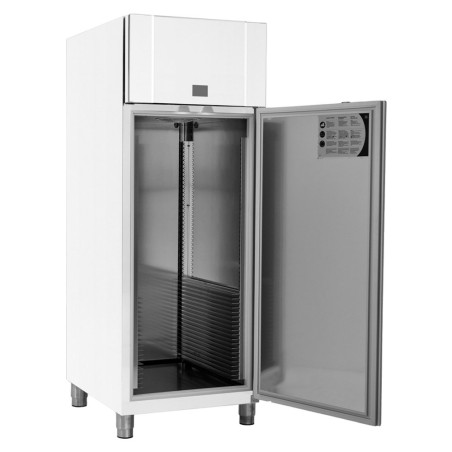 Armoire froide 949L négative - Froid ventilé -30°C à -5°C - 1 porte pleine - 477W - Blanche - 230V mono - 820x1065x2205  mm