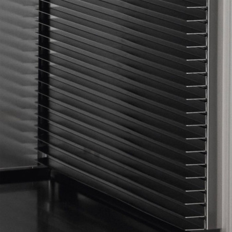 Armoire froide 949L négative - Froid ventilé -30°C à -5°C - 1 porte pleine - 477W - Blanche - 230V mono - 820x1065x2205  mm