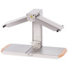 Appareil à raclette - Breziere®  1/6 à 1/3 de meule - 1 à 4 pers. 230V - Col. Inox et bois