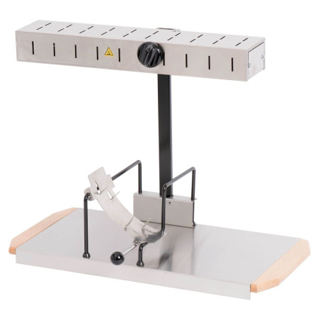 Appareil à raclette Alpage® - 1/2 meule   46x26,5x40 cm - 230 V - Inox et poignées bois