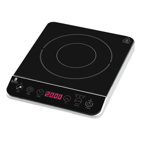 Plaque de cuisson induction simple foyer posable  60°C à 240°C  - 290x355x62 mm