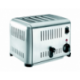 Grille-pain en inox pour 4 tranches 2240W