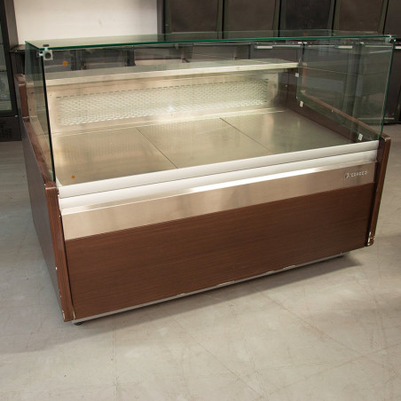 Vitrine horizontale pâtissière L.1525 x l.960 x H.1106 mm