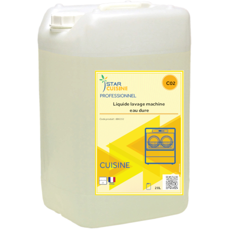 Liquide lavage machine pour machines industrielles Hydrachim - 20L