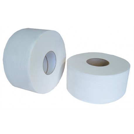 Papier toilette mini jumbo VITAL 2 plis gaufrés Ecolabel blanc