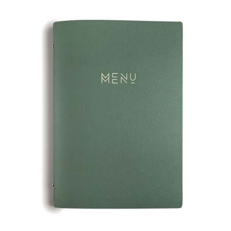 Porte-menu format A4 25,5x32 cm - Saura vert