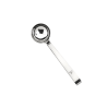 Louche ronde acier inoxydable Ø6 x 24,5 cm