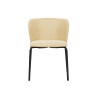 Chaise empilable Breack - tissu beige