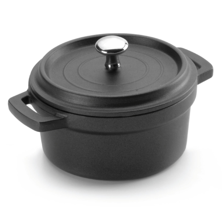 Mini faitout rond en fonte contenance 25 cl Ø100 mm