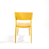 Chaise Wing - empilable en polypropylène - jaune moutarde