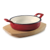 Faitout rond en fonte contenance 20 cl en 120 x 30 mm